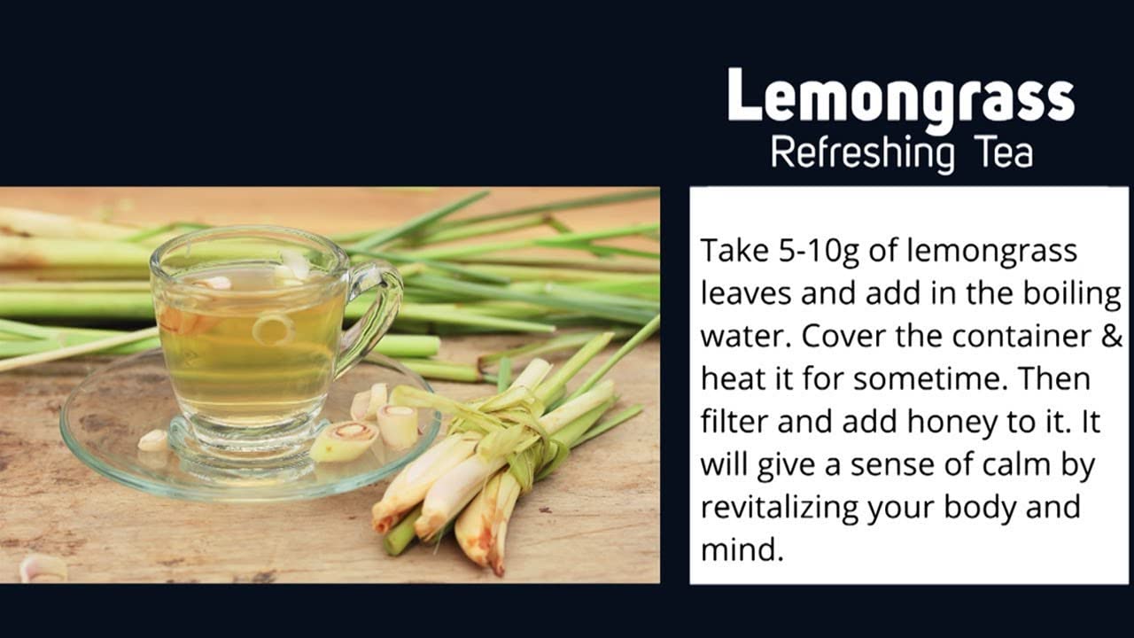 Namo Organics Lemongrass Herbal Tea Leaves - 100 gms